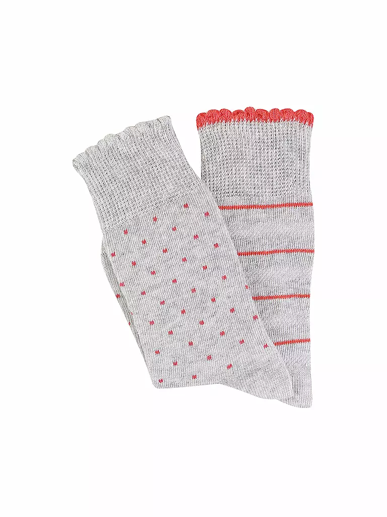 CAMANO | Chaussettes enfant lot de 2 fog melange | grau