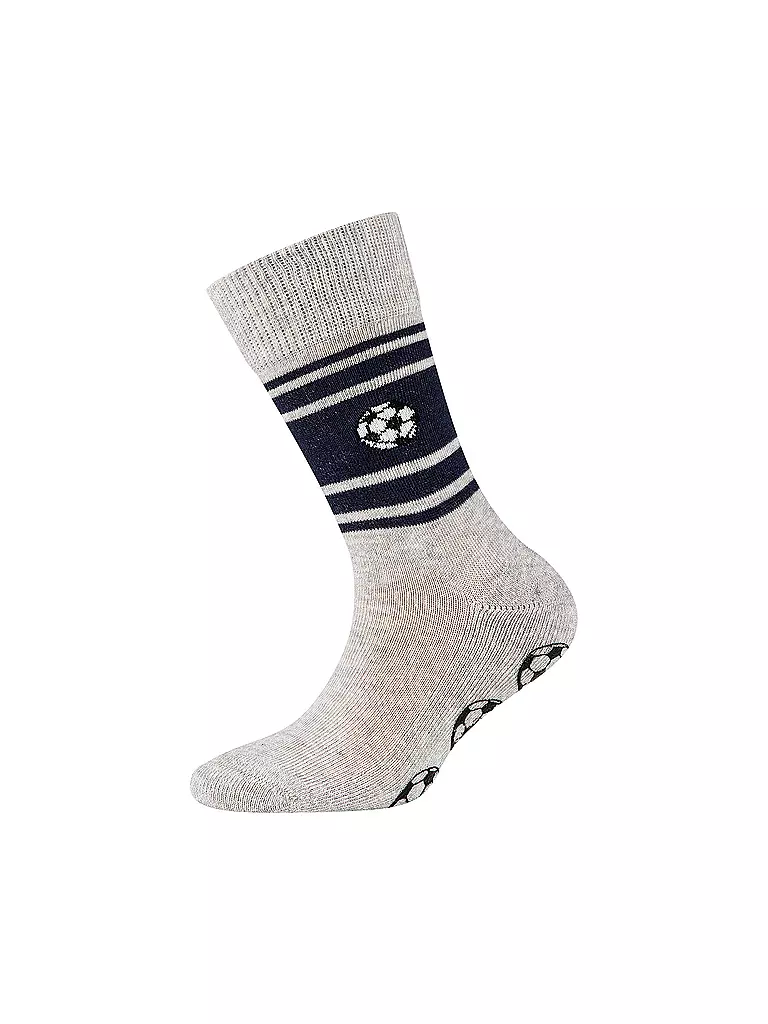 CAMANO | Chaussettes garçon fog melange | hellgrau
