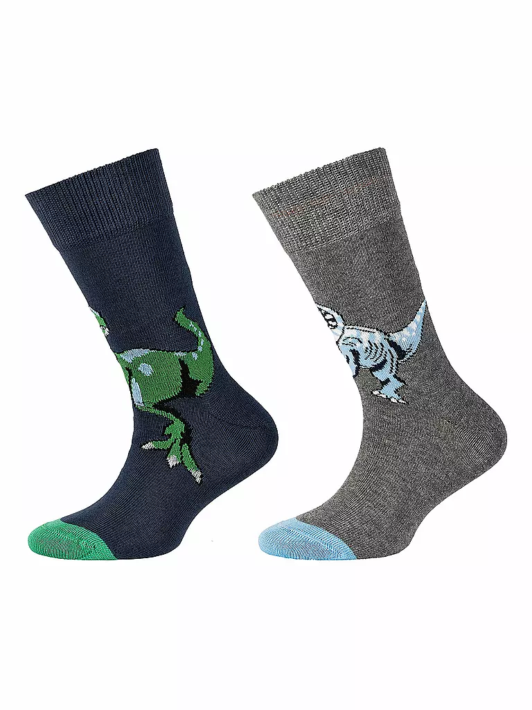 CAMANO | Chaussettes garçon lot de 2 Blue | blau