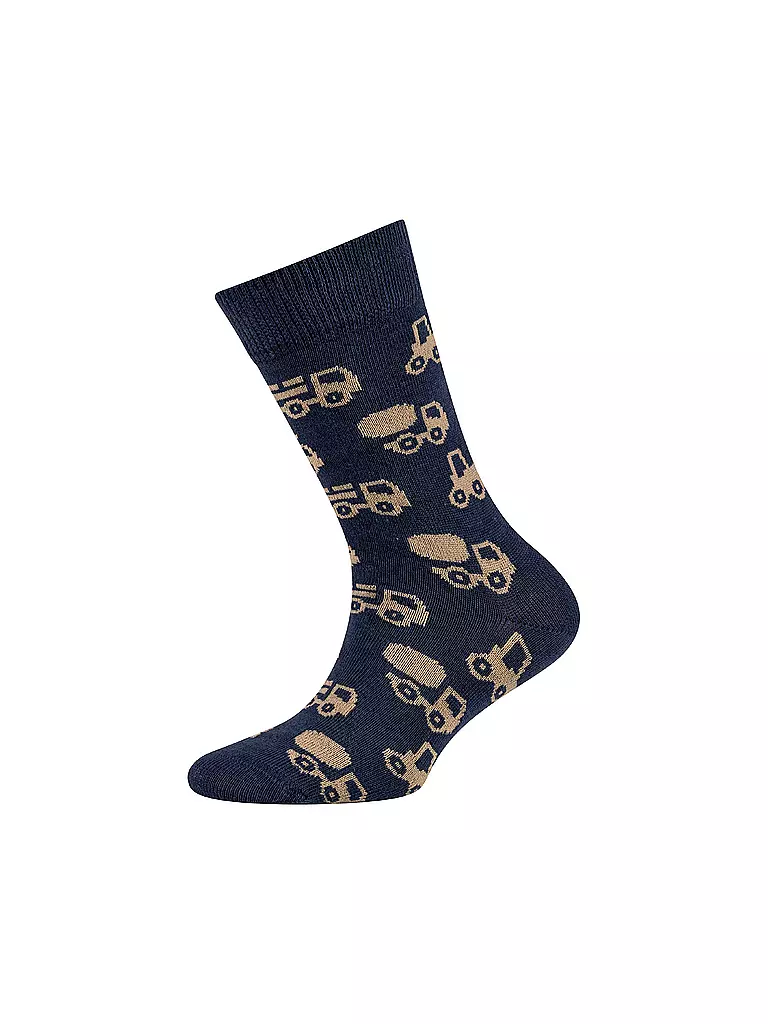 CAMANO | Chaussettes garçon lot de 4 écru chiné | 