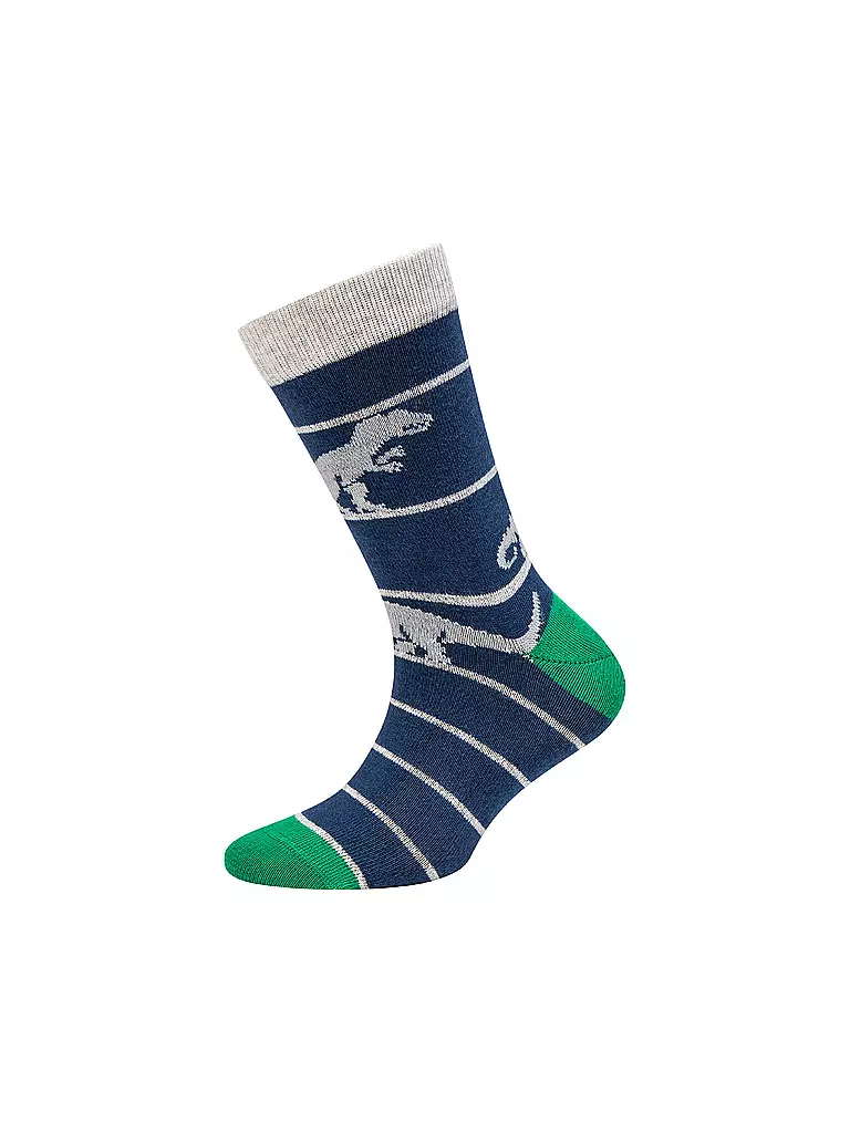 CAMANO | Chaussettes garçon lot de 4 fog melange | blau