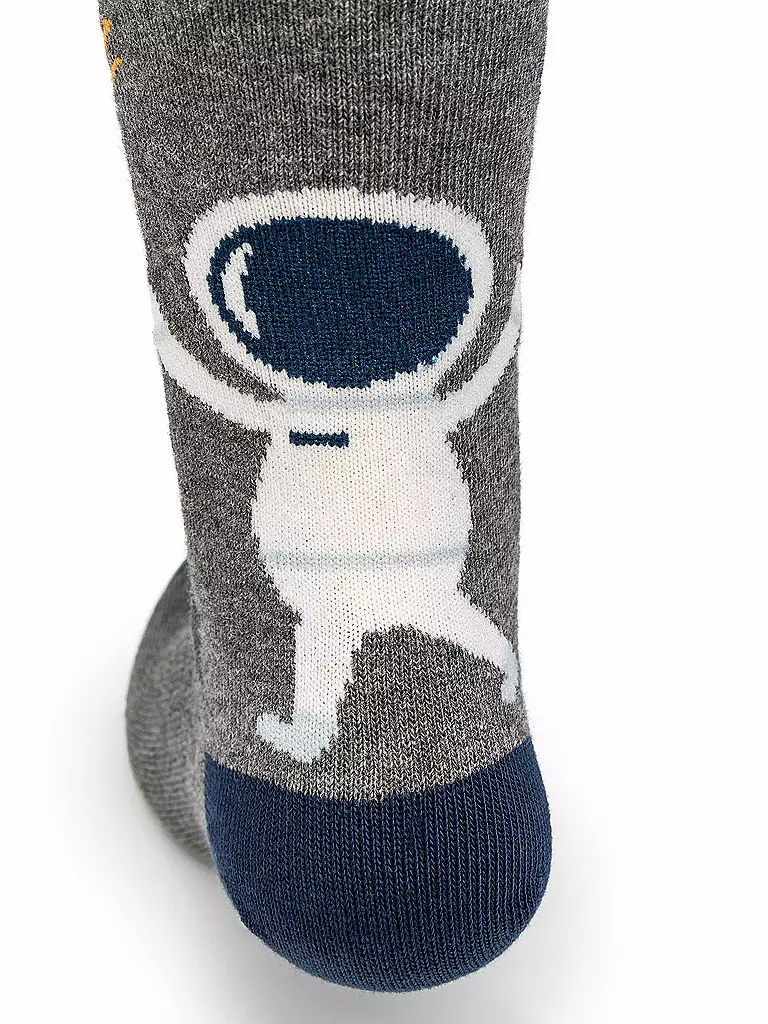 CAMANO | Chaussettes garçon lot de 4 gris foncé | 