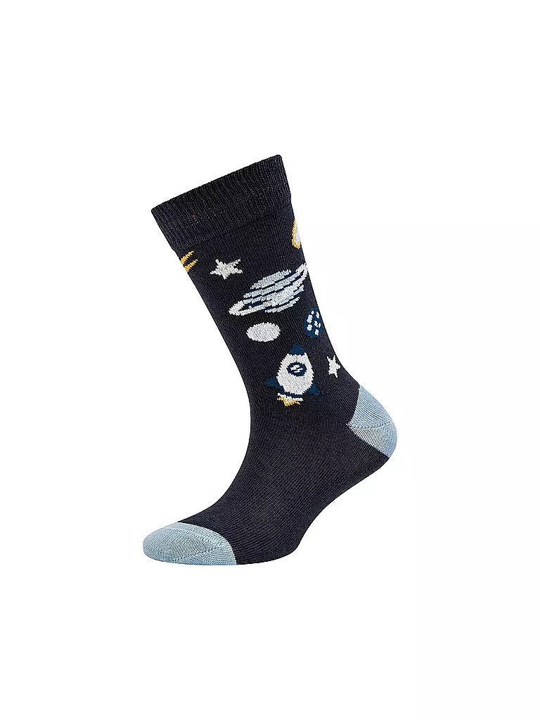 CAMANO | Chaussettes garçon lot de 4 gris foncé | 