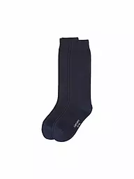 CAMANO | Chaussettes hautes enfant, lot de 2, anthracite | Bleu