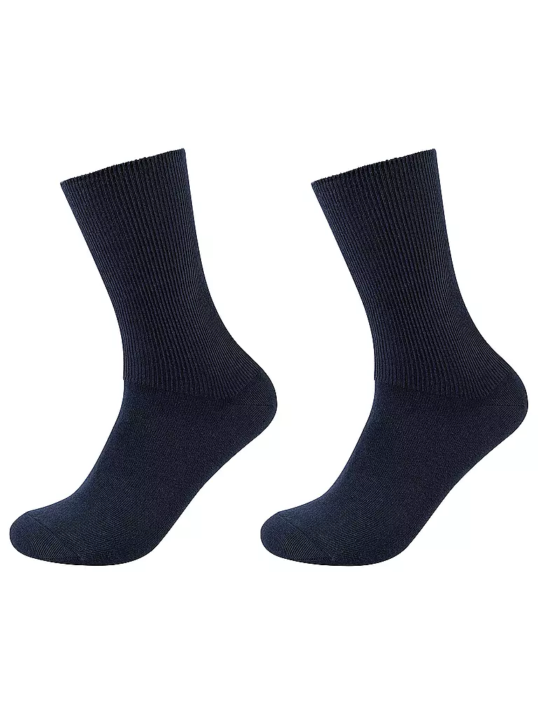 CAMANO | Chaussettes homme lot de 2 marine | dunkelblau