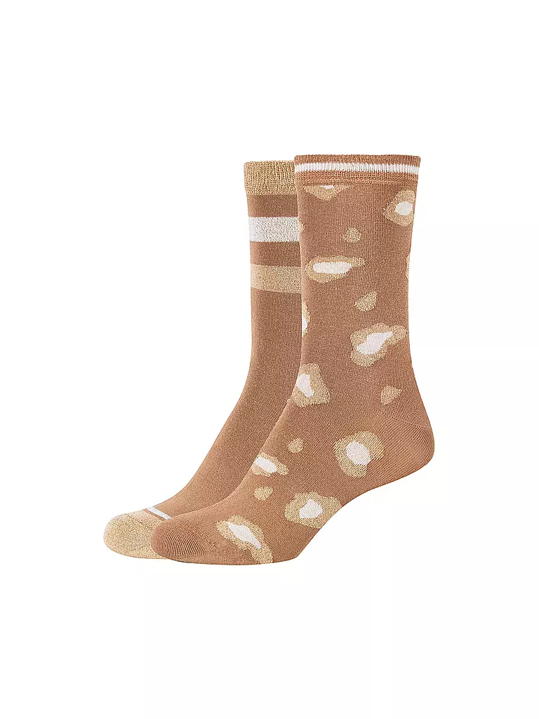 CAMANO | Chaussettes lot de 2 burro | camel