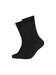CAMANO | Chaussettes, lot de 2, sable | Noir