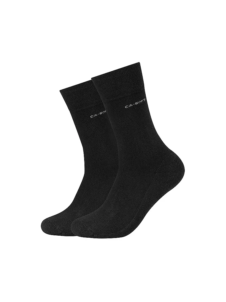 CAMANO | Chaussettes lot de 2 noir | schwarz