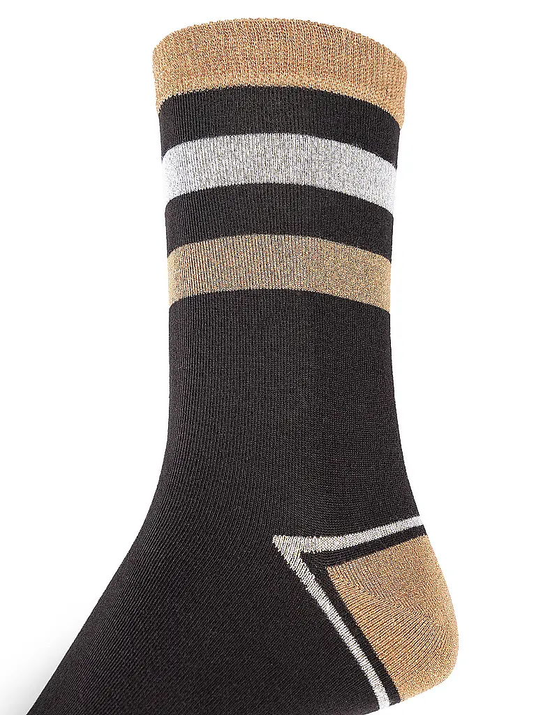 CAMANO | Chaussettes lot de 2 noir | 