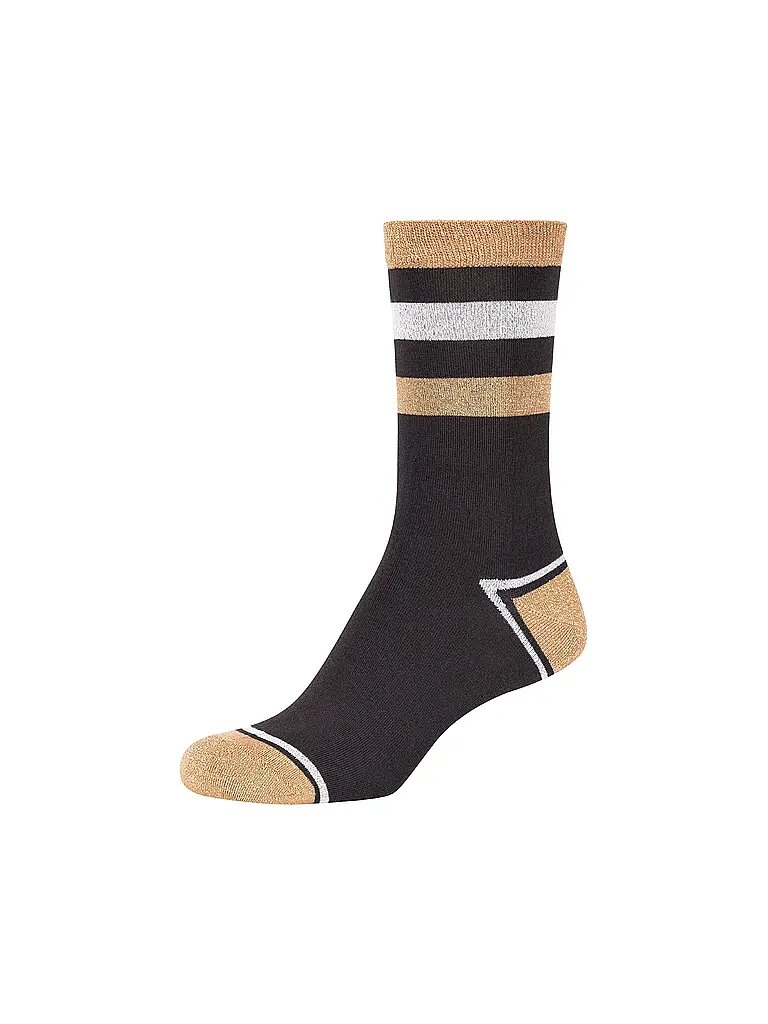 CAMANO | Chaussettes lot de 2 noir | 