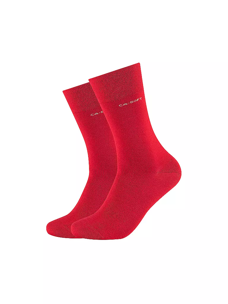 CAMANO | Chaussettes lot de 2 true red | rot