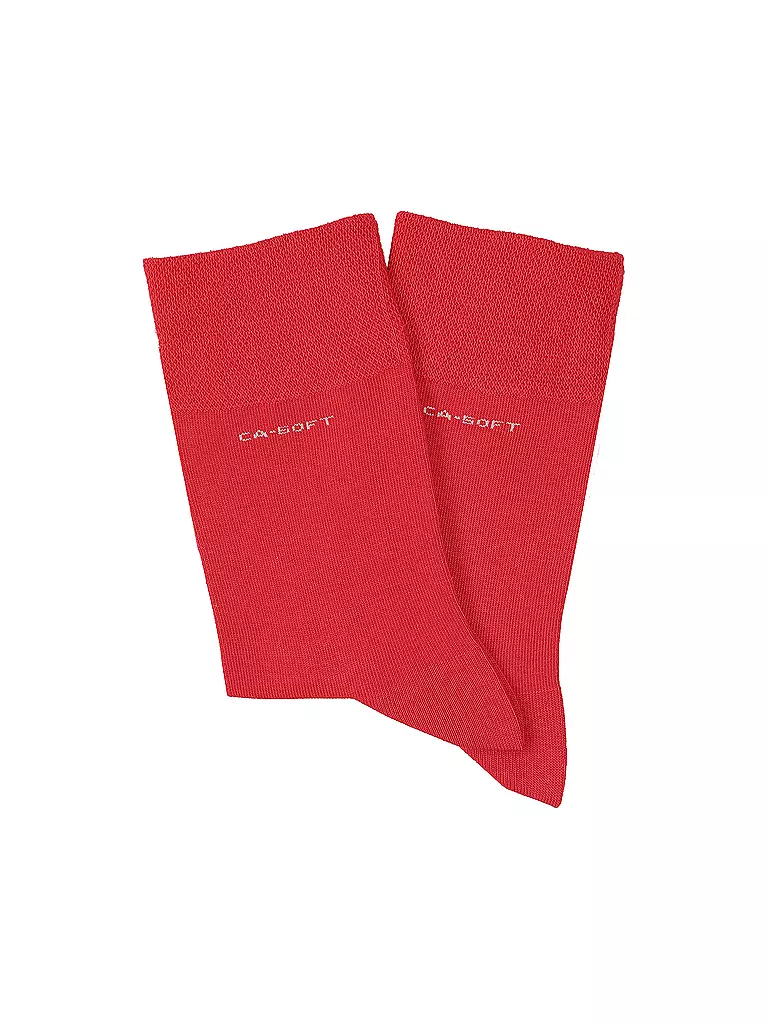 CAMANO | Chaussettes lot de 2 true red | rot