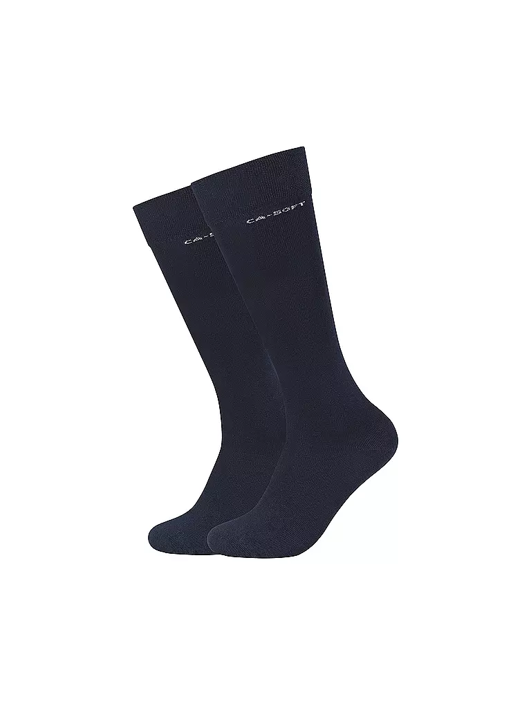 CAMANO | Chaussettes montantes homme lot de 2 marine | blau