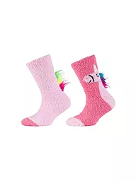 CAMANO | Chaussettes fille lot de 2 pink dogwood | Rose
