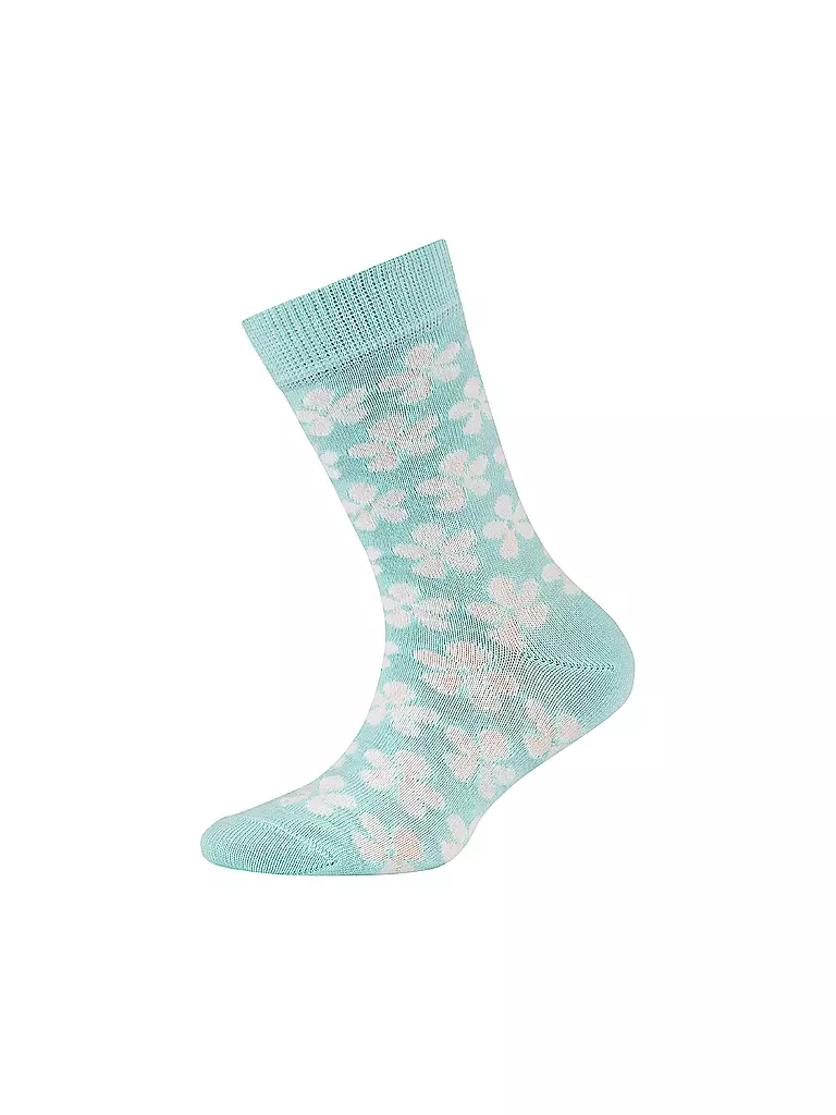 CAMANO | Chaussettes pour filles, lot de 4, mélange de blanc | 