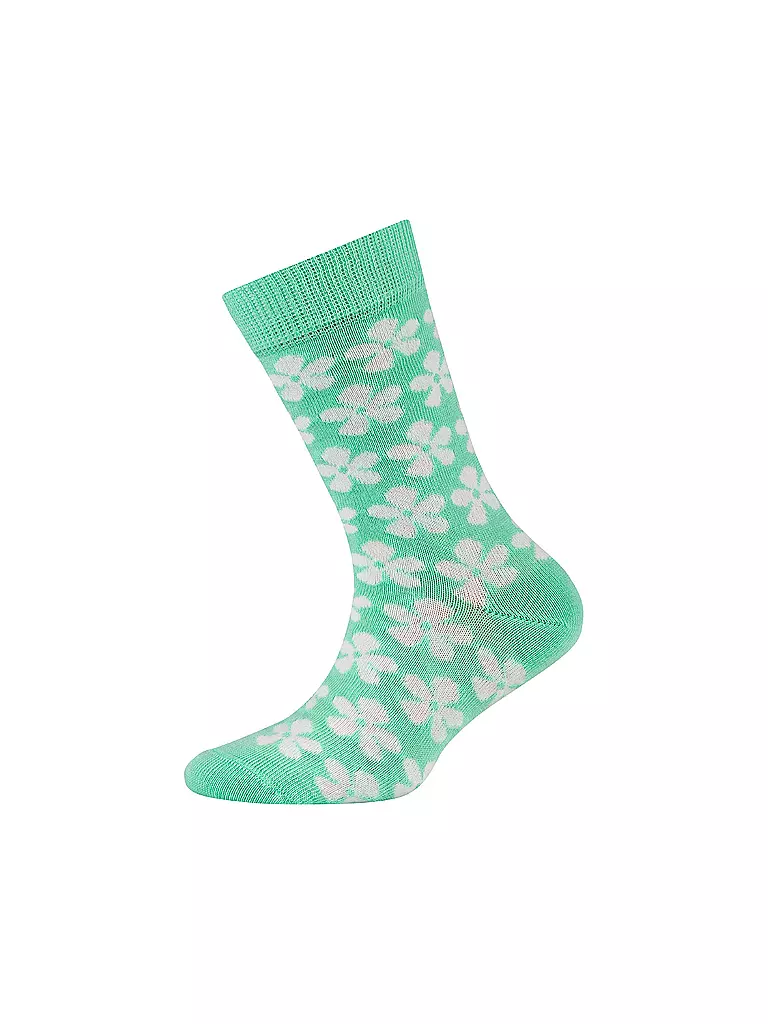 CAMANO | Chaussettes pour filles, lot de 4, mélange de blanc | 