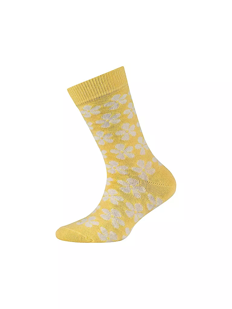 CAMANO | Chaussettes pour filles, lot de 4, mélange de blanc | 