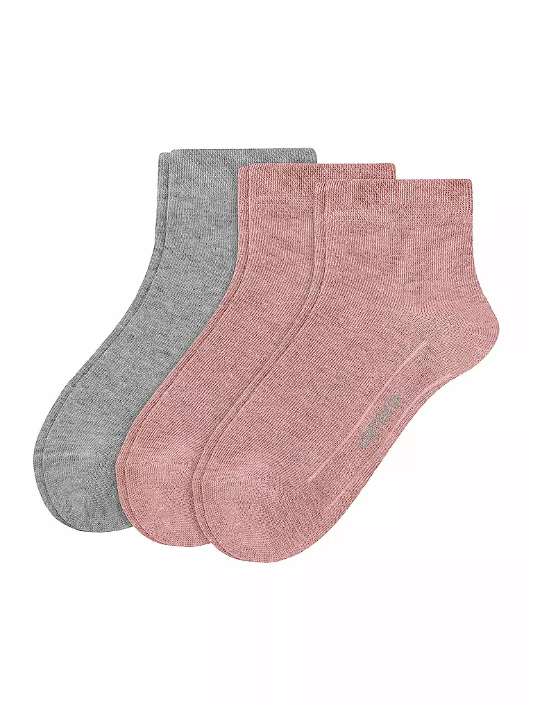 CAMANO | Chaussettes pour filles, paquet de 3, rose craie mela | rosa