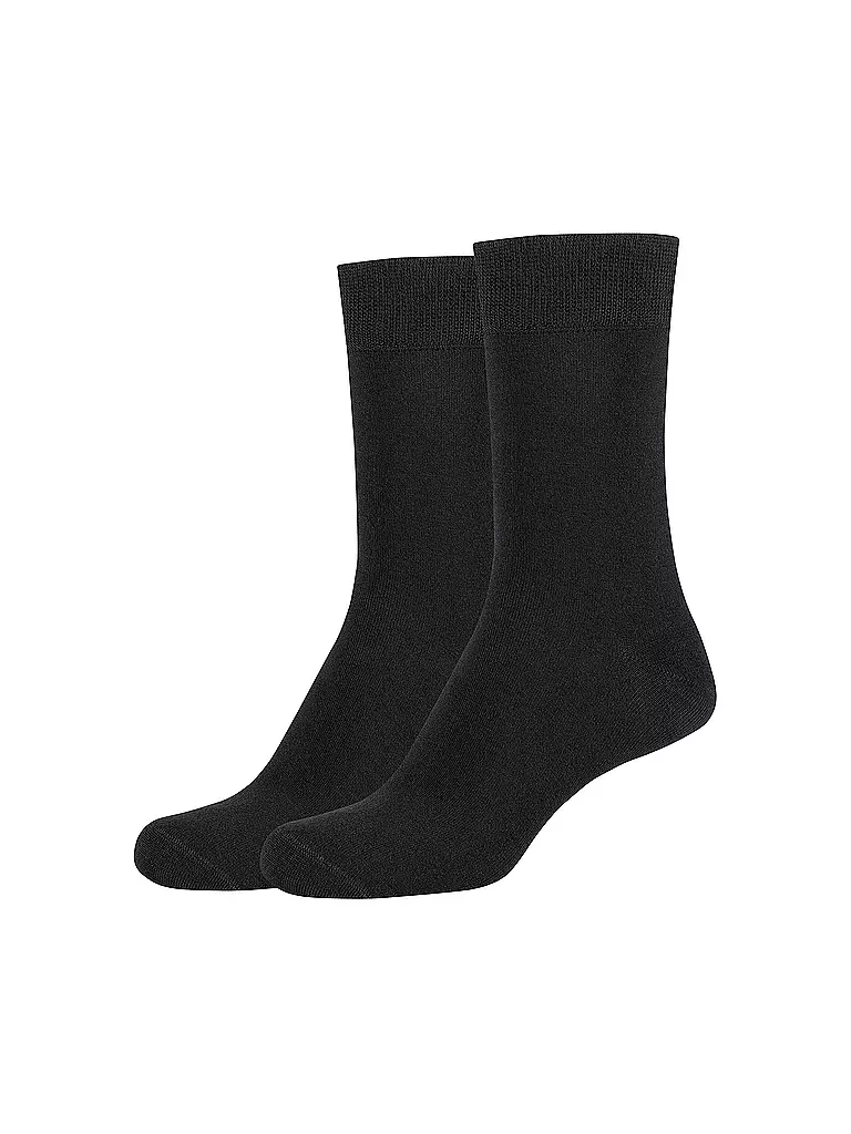 CAMANO | Chaussettes Silky, lot de 2, noir | schwarz