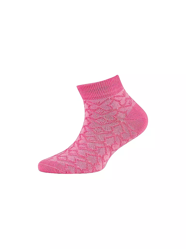 CAMANO | Chaussettes Sneaker Fille Lot de 4 popcorn | 