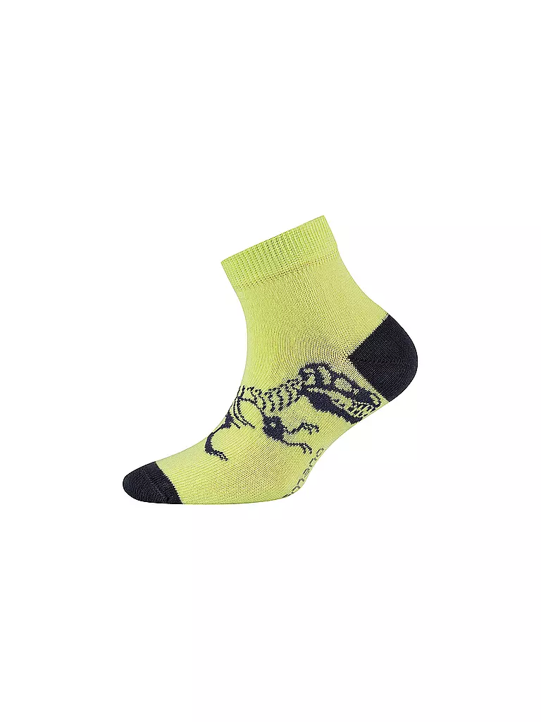 CAMANO | Chaussettes sneaker garçon lot de 4 bleu | 