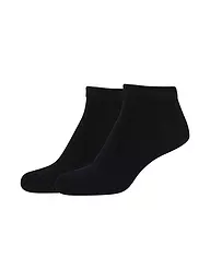 CAMANO | Herren-Sneakersocken 2er Pkg white | Noir
