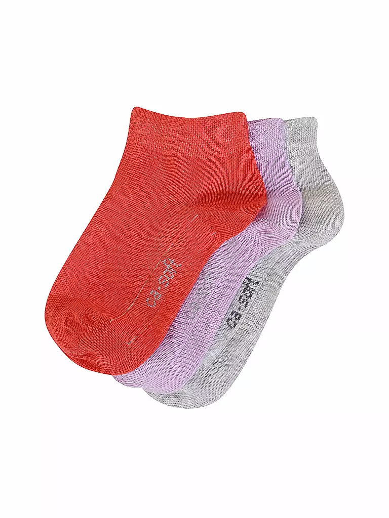 CAMANO | Kinder-Socken 3-er Pkg. lilac petal | Lilas