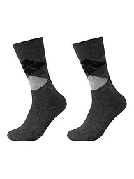 CAMANO | Chaussettes, lot de 2, griffin | Gris