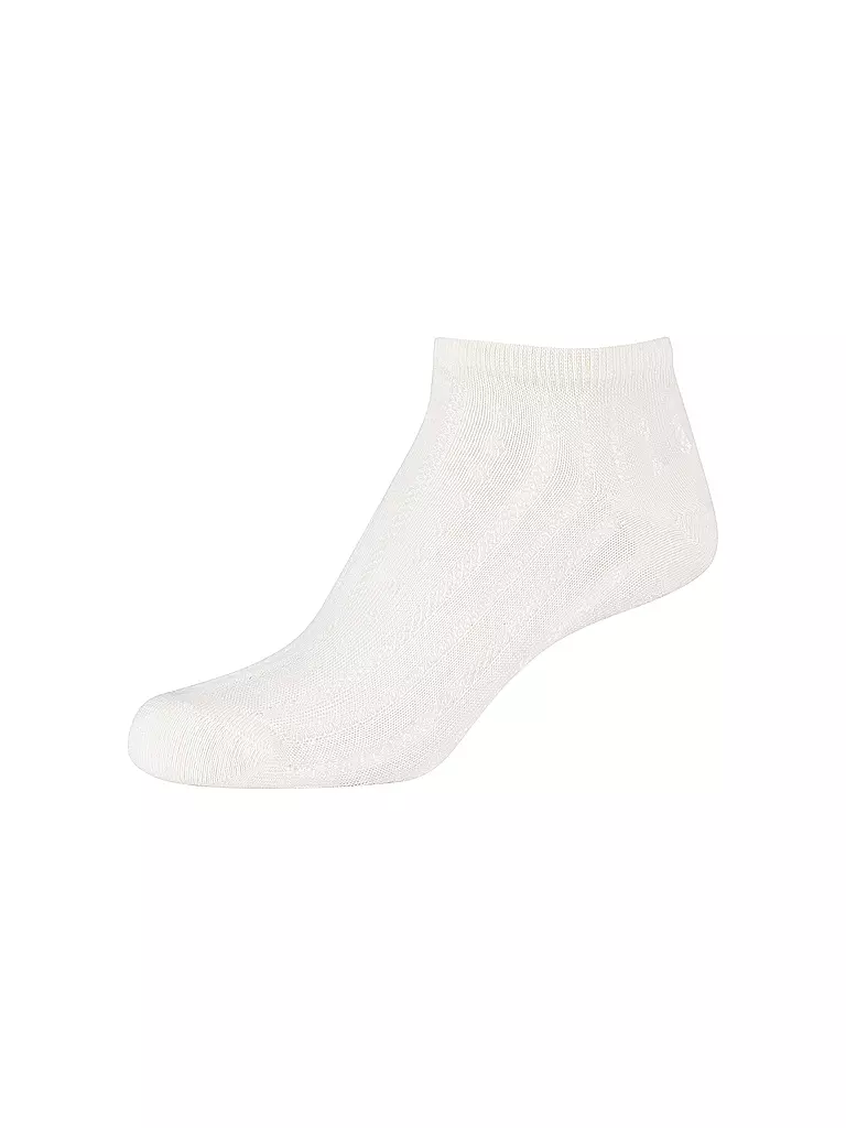 CAMANO | Lot de 2 paires de chaussettes blanc cassé | 