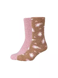 CAMANO | Lot de 2 paires de chaussettes burro | Camel
