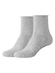 CAMANO | Lot de 2 paires de chaussettes gre mel | Gris