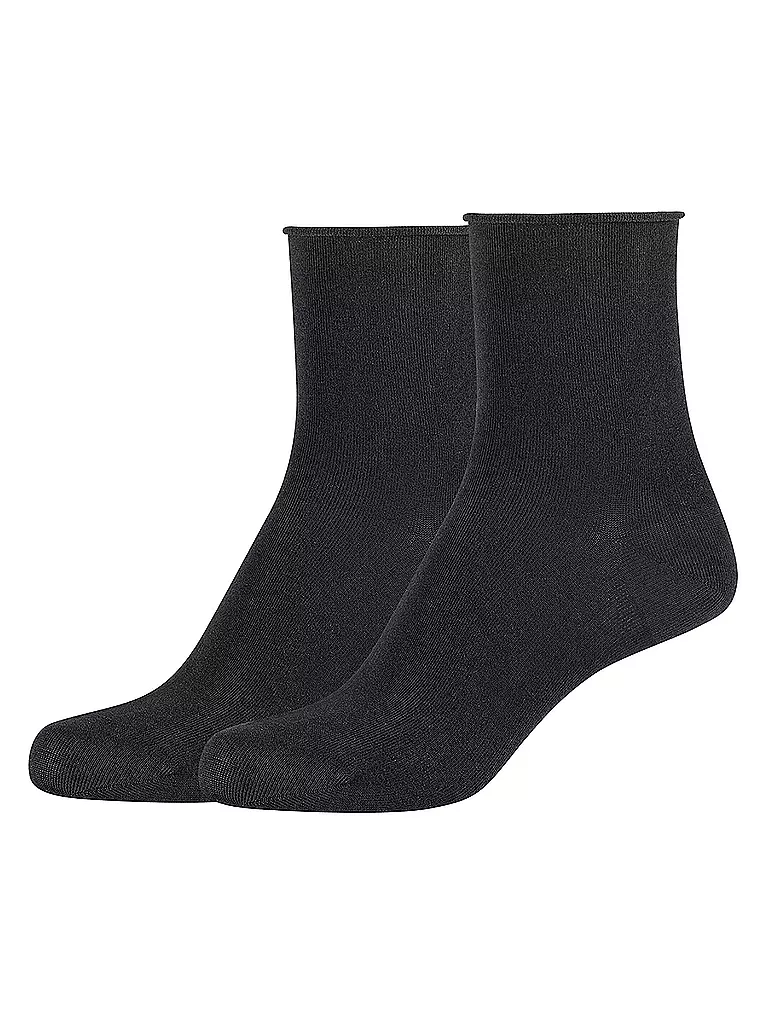 CAMANO | Rollsocken lot de 2 noir | schwarz
