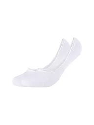 CAMANO | Socquettes invisibles COMFORT blanches, lot de 2 | Blanc