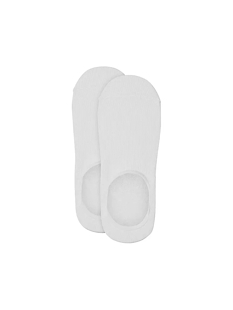 CAMANO | Socquettes Lot de 2 COMFORT INVISIBLE blanc | 