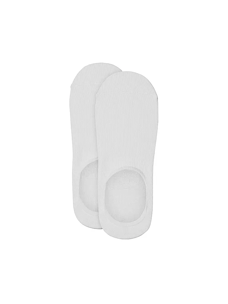 CAMANO | Socquettes Lot de 2 COMFORT INVISIBLE blanc | 