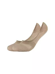 CAMANO | Socquettes invisibles COMFORT blanches, lot de 2 | Beige
