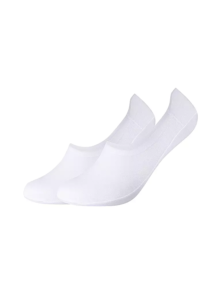 CAMANO | Socquettes Lot de 2 LASERCUT blanc | weiss