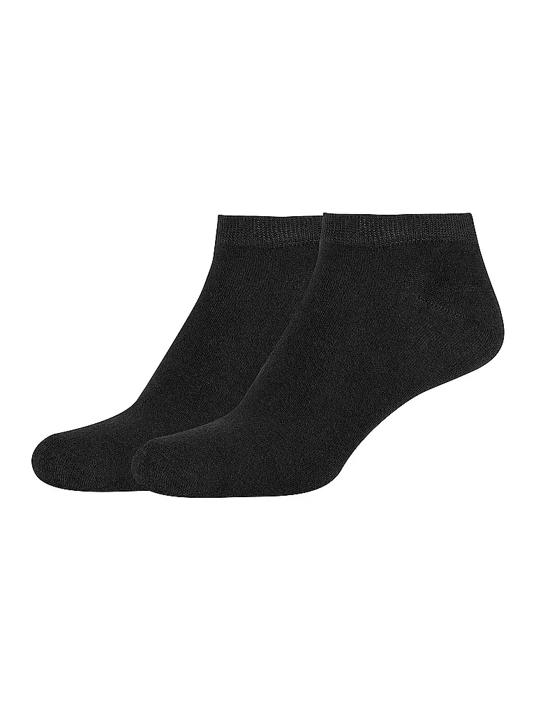 CAMANO | Socquettes Silky, lot de 2, noir | schwarz