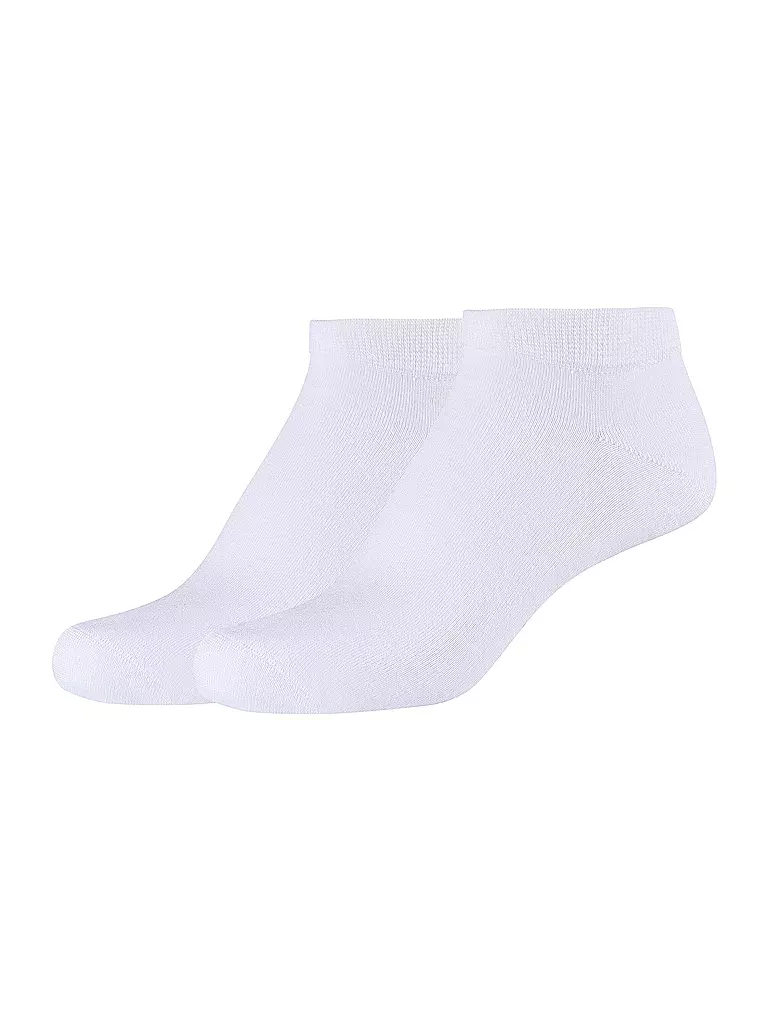CAMANO | Socquettes Silky lot de 2 blanc | Blanc