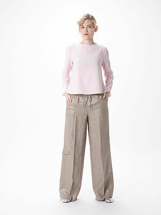 CAMBIO | Pantalon cargo en lin AMALIA CARGO