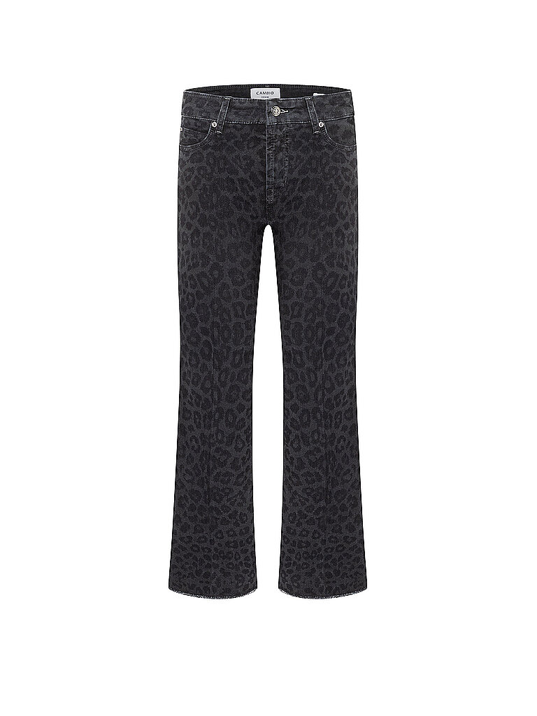 Jeans évasé 7/8 FRANCESCA noir 34/L28