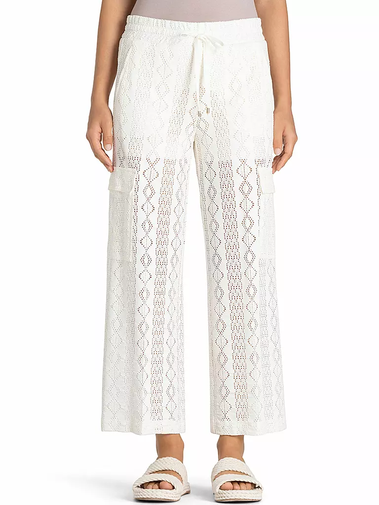 CAMBIO | Cargohose 7/8 CLARA | Crème