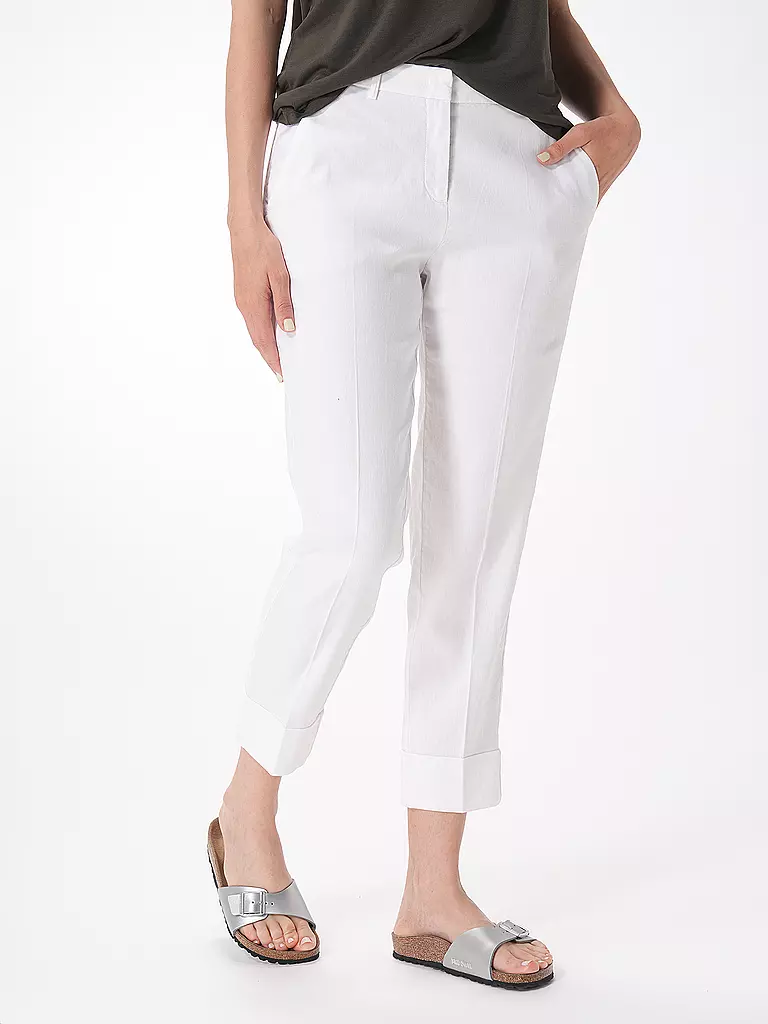 CAMBIO | Chino 7/8 KRYSTAL | Blanc