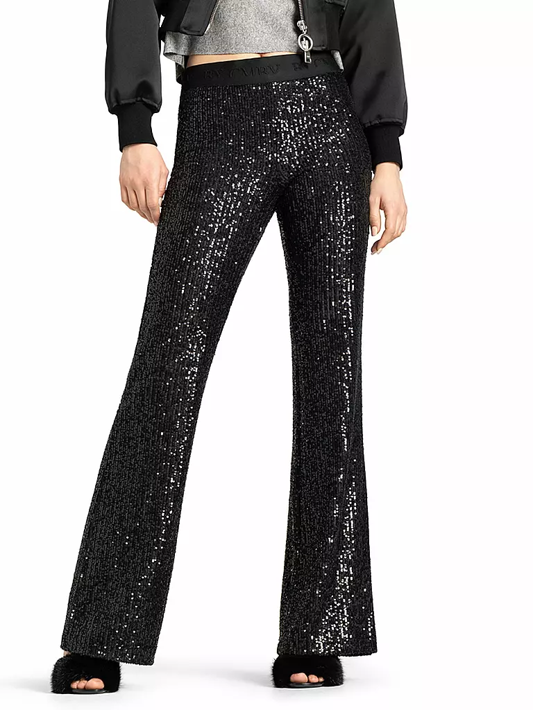 CAMBIO | Hose Bootcut Fit FRANCIS | Noir