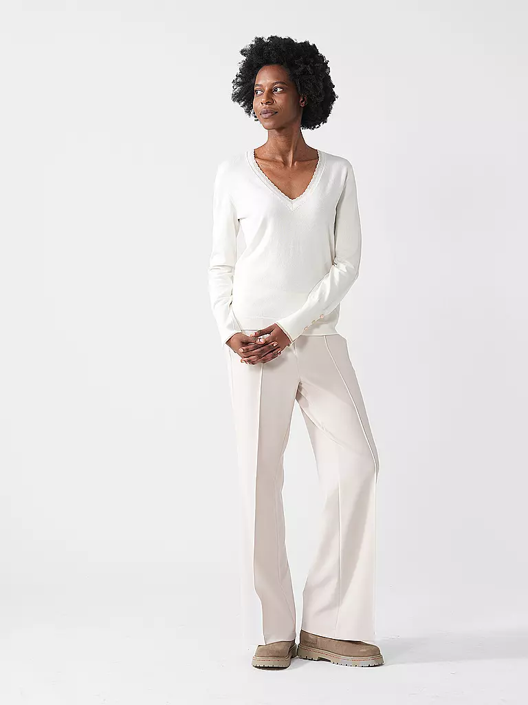 CAMBIO | Hose Flared Fit | Crème