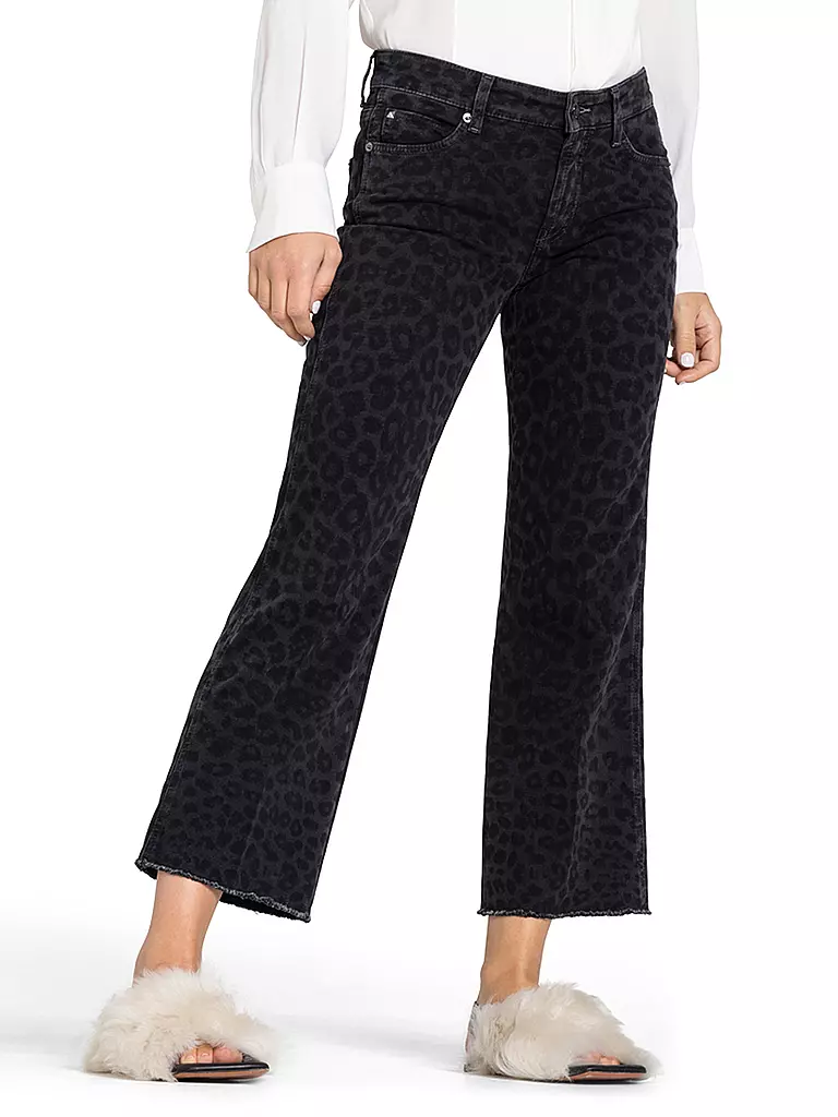 CAMBIO | Jeans évasé 7/8 FRANCESCA | dunkelblau