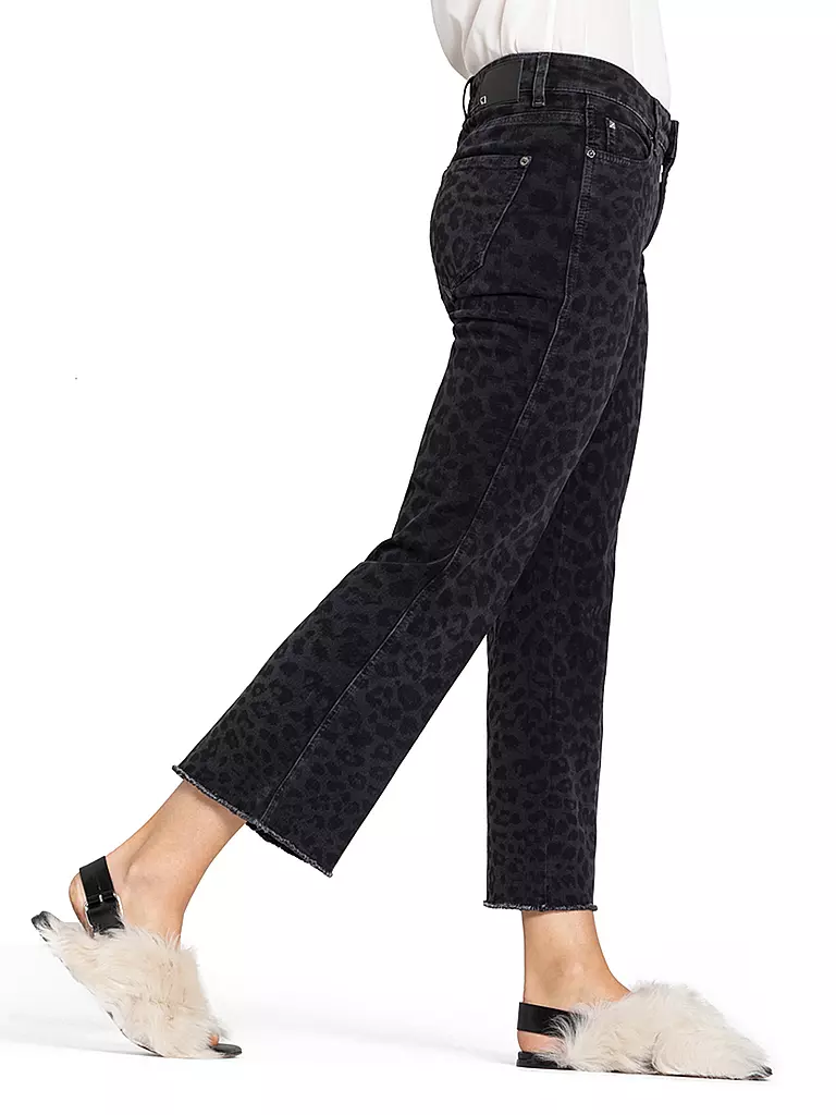 CAMBIO | Jeans évasé 7/8 FRANCESCA | dunkelblau