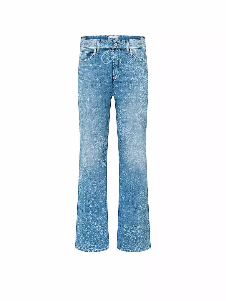 CAMBIO | Jeans Coupe Évasée FABIENNE | Bleu clair