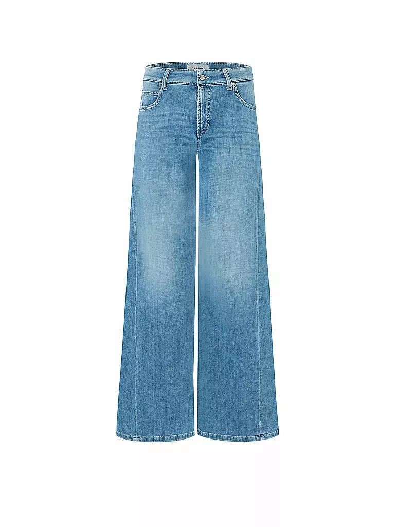 CAMBIO | Jeans Coupe Évasée PALAZZO | blau