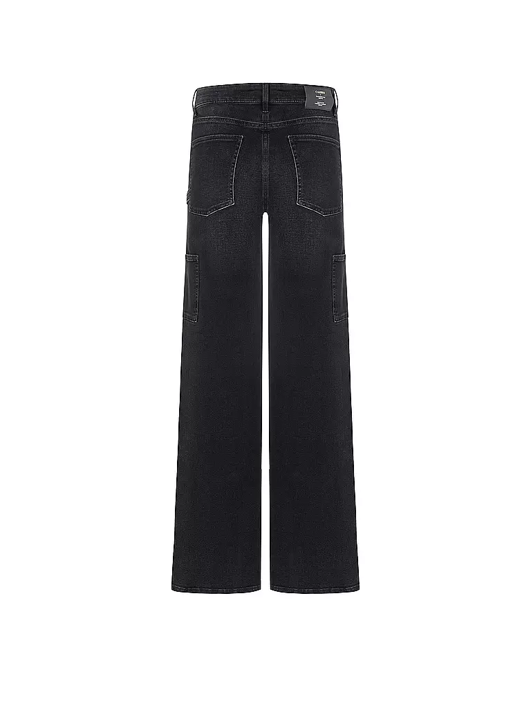CAMBIO | Jeans Flared Fit ALIA | Noir